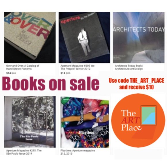 The Art Place, arte y libros en la plataforma Poshmark